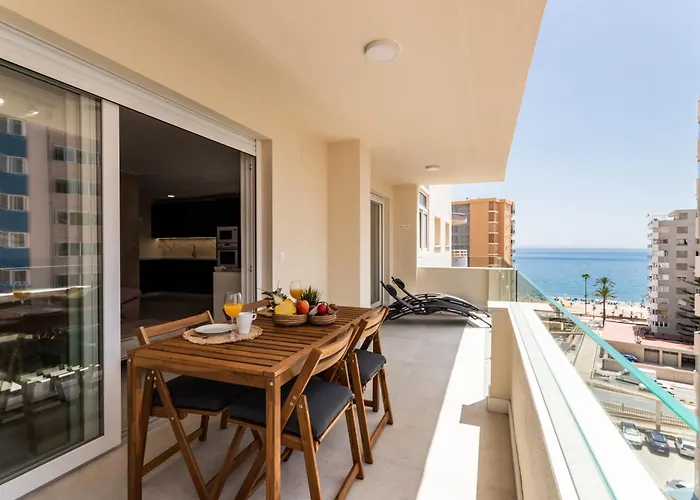 Sur Suites Del Sol Apartamento 3 Hab Y 2 Wc Con Gran Terraza Y Piscina A Pasos De La Playa