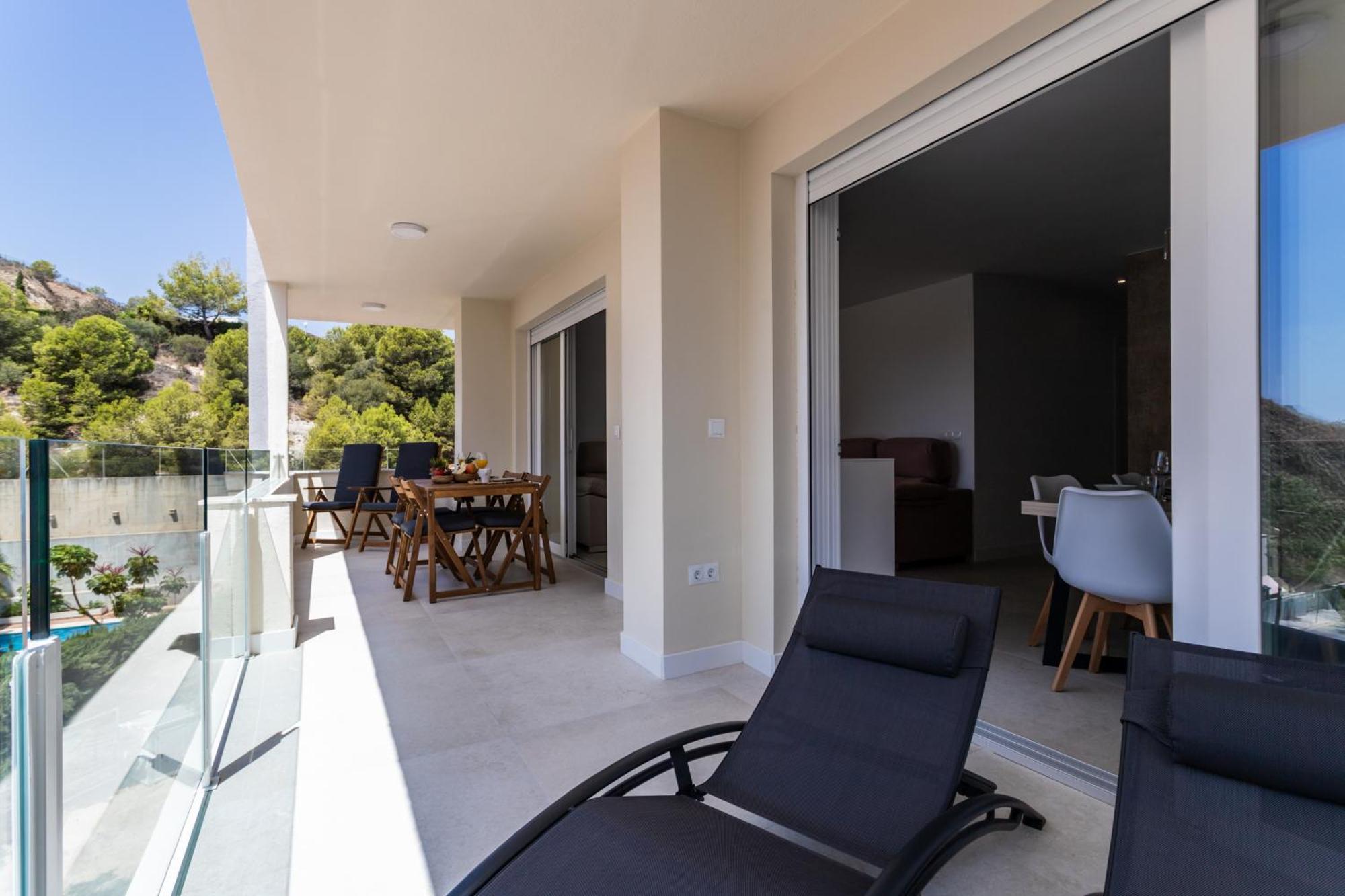 Sur Del Sol 3 Hab Y 2 Wc Con Gran Terraza Y Piscina A Pasos De La Playa * Fuengirola
