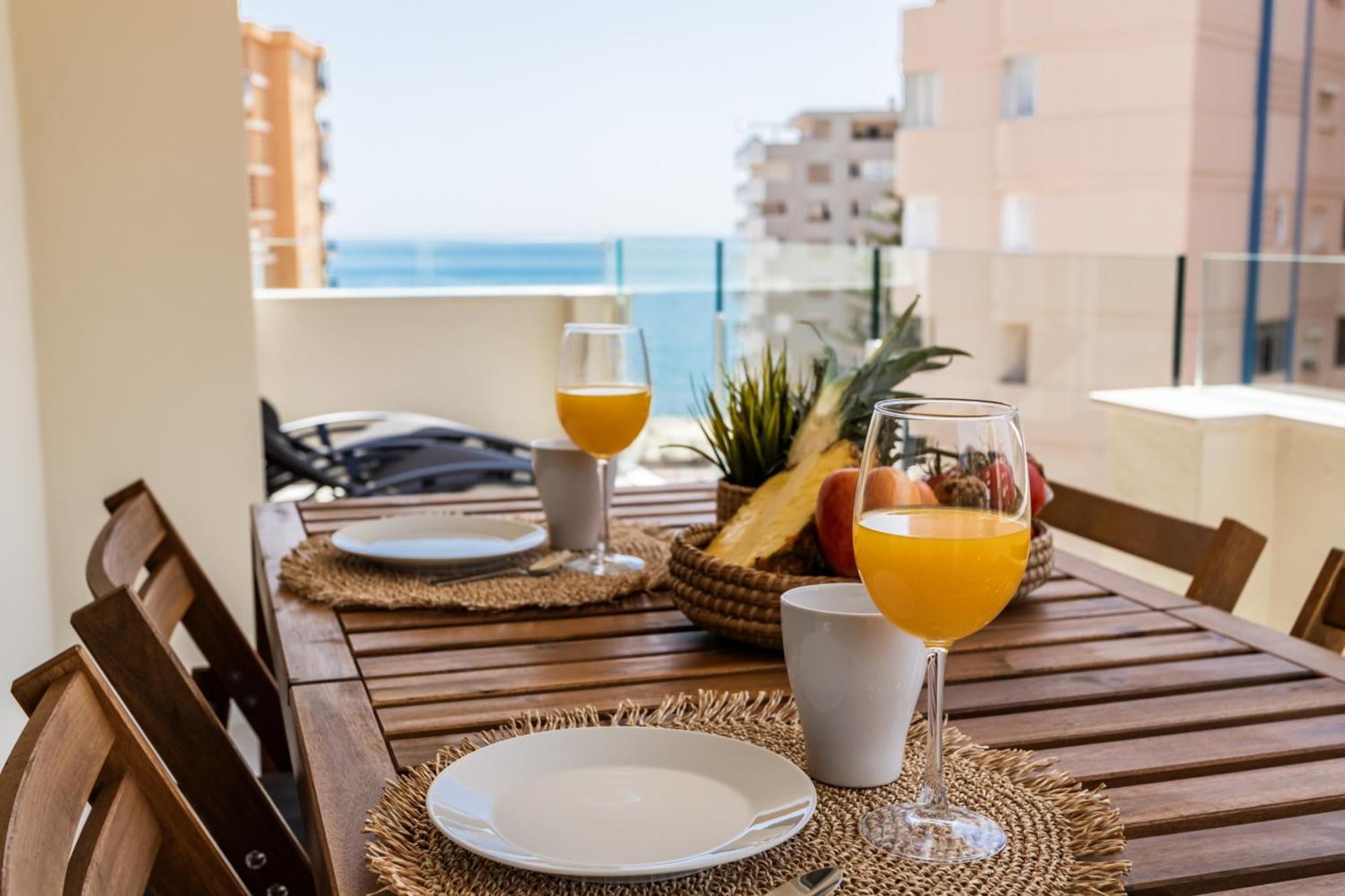 Sur Del Sol 3 Hab Y 2 Wc Con Gran Terraza Y Piscina A Pasos De La Playa * Fuengirola