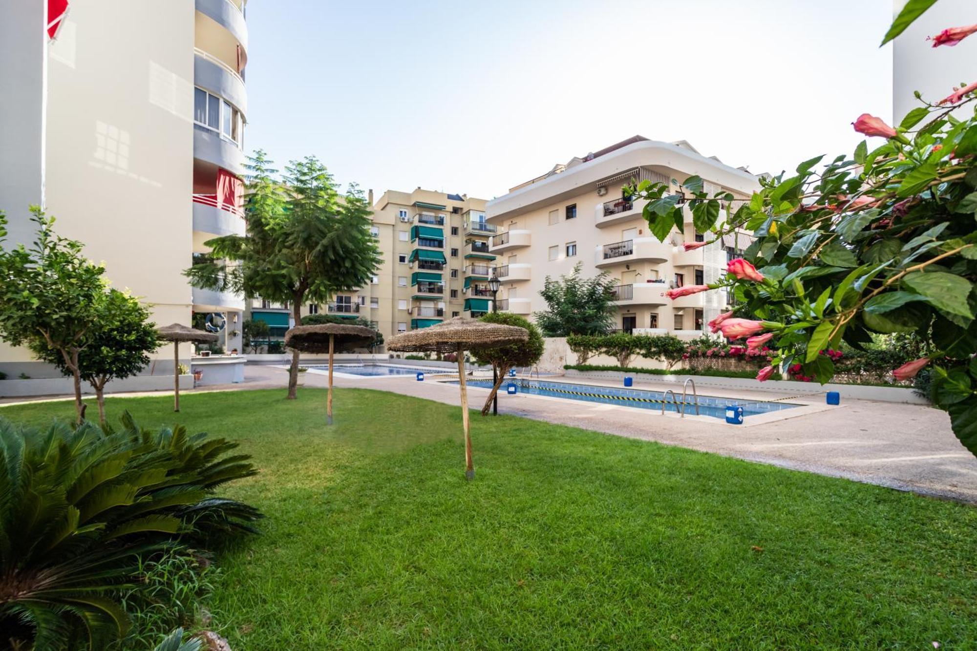 Sur Del Sol 3 Hab Y 2 Wc Con Gran Terraza Y Piscina A Pasos De La Playa *